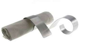 Rond de serviette inox Arabesque diamètre 4cm par