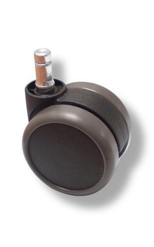 5 roulettes pour sols durs 11mm / 65mm, roulettes