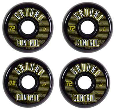 Ground control roue 72mm black gold x4 - GROUND CO