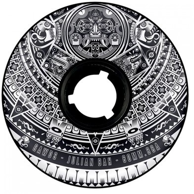 Gawds roue julian bah 60mm/89a noir x4 - GAWDS