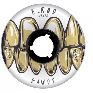 Gawds roue e rod 59mm/89a noir x4 - GAWDS