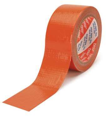 Adhésif toile spécial Façadiers tesaBAND orange 25mx48mm Adhésif toile spécial Façadiers