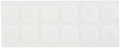 48 pastilles de Velcro adhésives blanches.