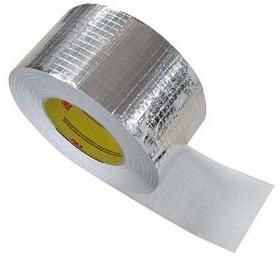 Aluminium tramé adhésif 3M 3334 FSK - 72mm x 55m Aluminium tramé adhésif 3M