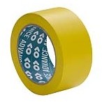Vinyle adhésif standard - jaune - 50mm x 33m