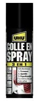 Aérosol de 200 ml de colle 3 en 1.
