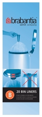 Sacs poubelle Brabantia PerfectFit 5 L (Type B)
