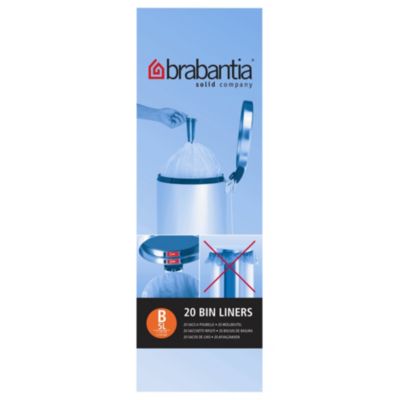 Sac poubelle Brabantia 5L - rouleau de 20 sacs