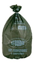 Sac poubelle 110 litres biodégradables Atoubio - c