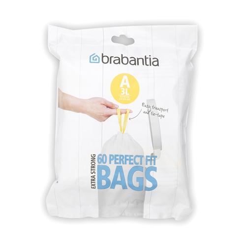 Sacs poubelle dans distributeur Brabantia PerfectF