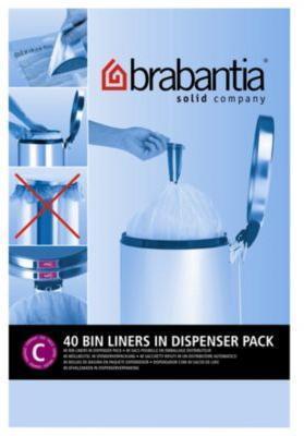 Dérouleur Brabantia sacs poubelle 12L(40sacs distributeur) Dérouleur Brabantia sacs poubelle