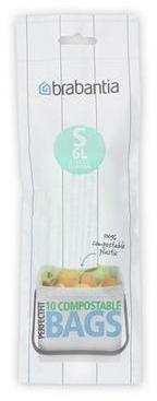 Sacs poubelle compostables Brabantia PerfectFit 6