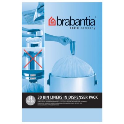 Dérouleur Brabantia sacs poubelle 50L(30sacs distributeur) Dérouleur Brabantia sacs poubelle