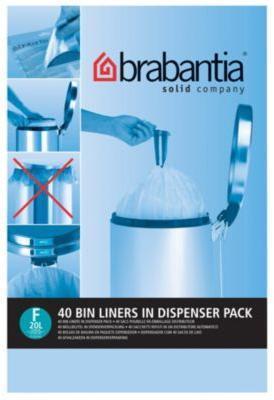 Dérouleur Brabantia 20L Slimeline (40sacs distributeur) Dérouleur Brabantia 20L Slimeline