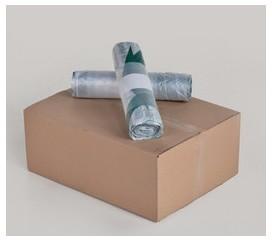 Sacs-poubelle 400 litres transparent perforés 23µm