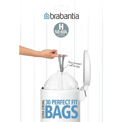 Sacs poubelle dans distributeur Brabantia PerfectF