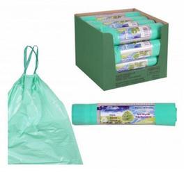 200 Sacs Poubelle 50 litres Biodégradable Vert pou