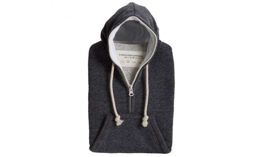 Housse ordinateur 13-14 pouces capuche Gris Comput