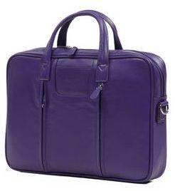 Sacoche ordinateur femme en cuir Gérard Hénon City