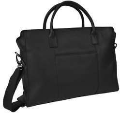 Sacoche ordinateur pour femme - 17 pouces - Noir