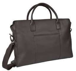 Sacoche ordinateur pour femme - 17 pouces - Taupe