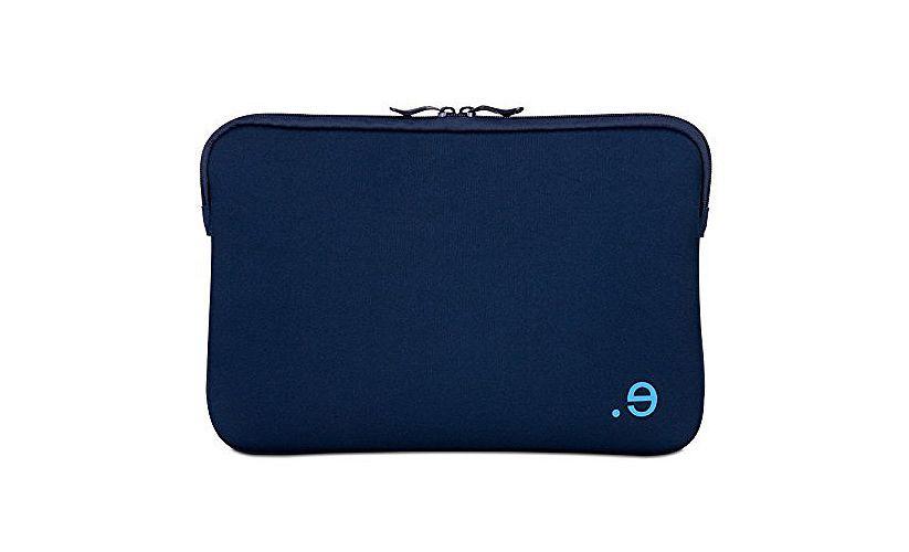 Housse Mac Book AIR 11 pouces Marine/Bleu ciel Be.