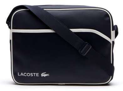 Lacoste homme - Sac ordinateur Bleu Marine Lacoste