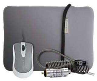 Kit Netbook : câble + housse 9 + souris USB