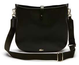 Sac hobo Chantaco en cuir piqué uni