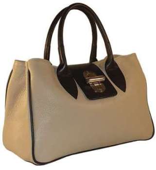 Sac à main cuir taupe Alice