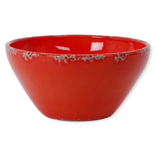 Saladier rouge en céramique 30cm