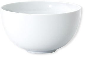 Saladier rond blanc en porcelaine 19cm