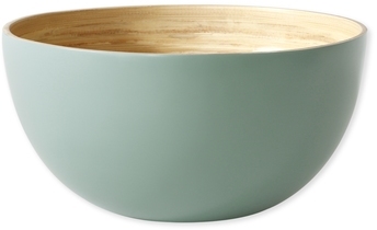 Saladier en bambou vert 29cm
