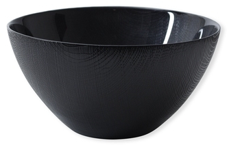 Saladier en verre noir 22cm