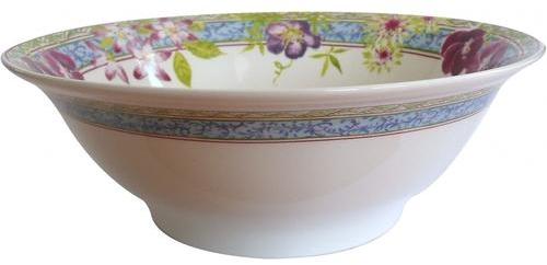 Saladier n° 1 en faïence Millefleurs petit modèle
