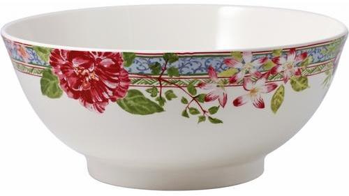 Saladier n° 3 en faïence Millefleurs grand modèle