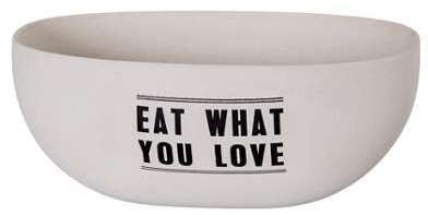 Saladier en bambou Eat What You Love Bloomingville