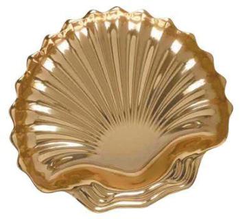 3 COQUILLES ST JACQUES PETIT MODÈLE - OR