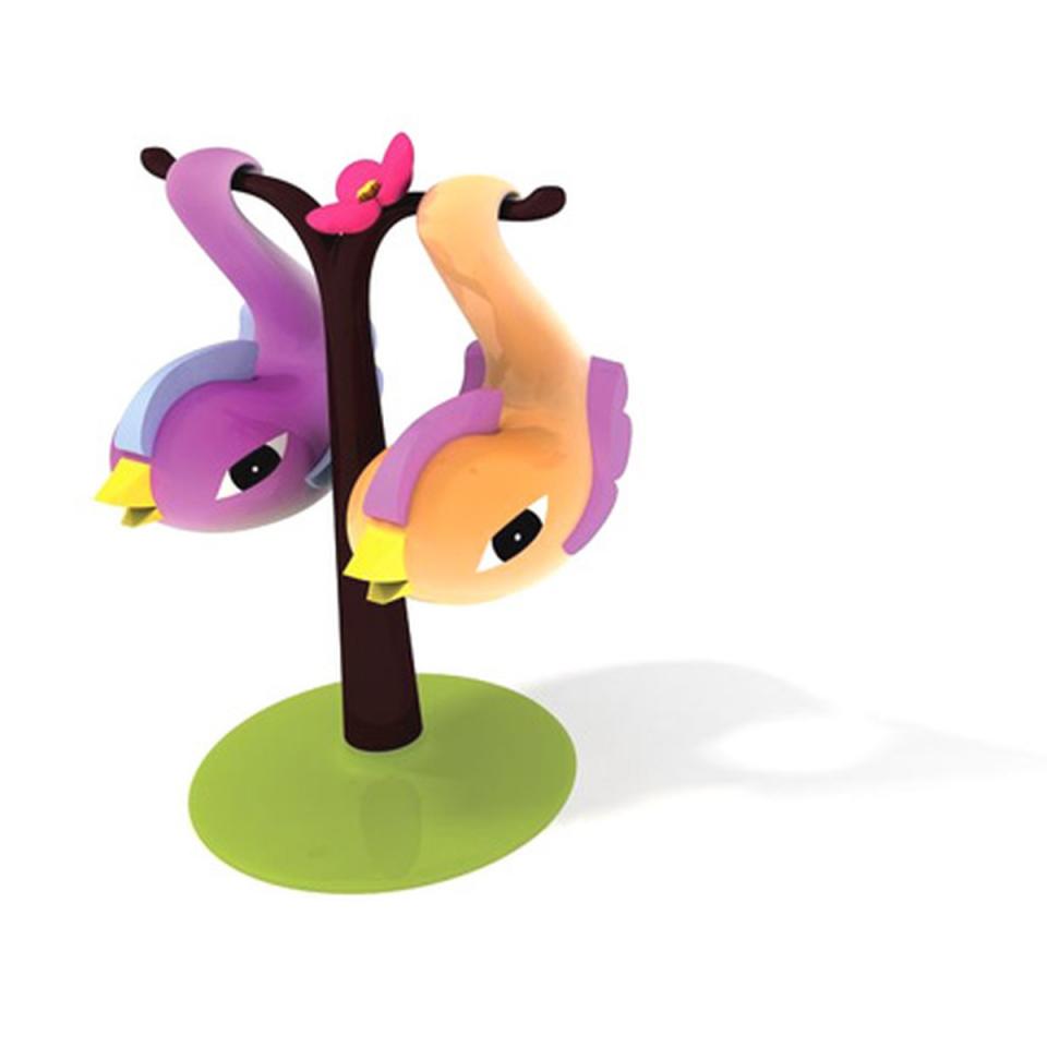 A di Alessi - Service sel et poivre Paradise Birds