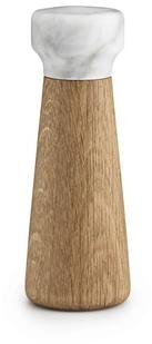 Craft - moulin sel - marbre blanc/base chêne natur