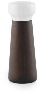 Craft - moulin sel - marbre blanc/base chêne marin