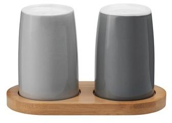 Stelton - Salière et poivrière Emma, grises
