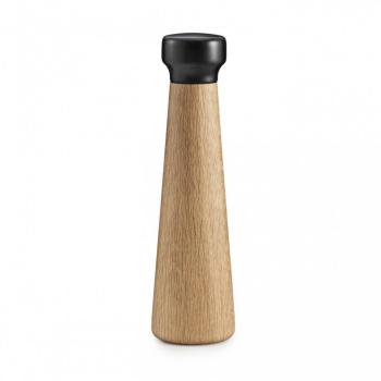 Craft - moulin poivre - marbre noir/base chêne/H x