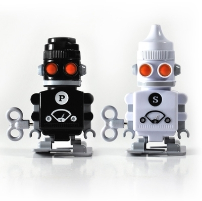 Service à sel et poivre Suck UK Robots