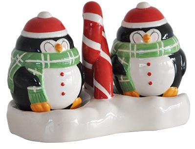 Ensemble salière et poivrière de Noël