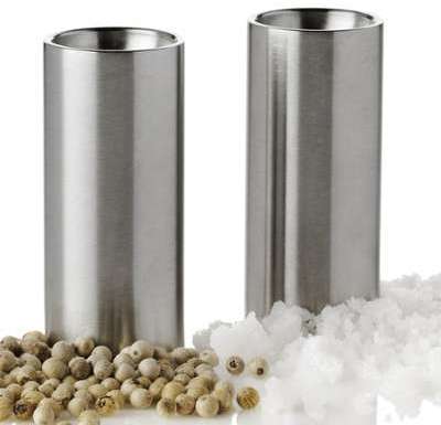 SALIERE et POIVRIERE, STELTON AJ CYLINDA