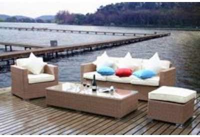 SALON DE JARDIN R SINE TRESS E - KEANA BEIGE SALON DE JARDIN R SINE TRESS