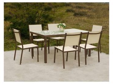 Salon de jardin haut - SANTIAGO - 6 couverts - CHA