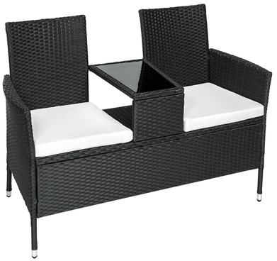 Salon de jardin, Banc de jardin, Canapé avec Table