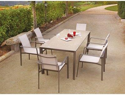 Salon de Jardin en Aluminium